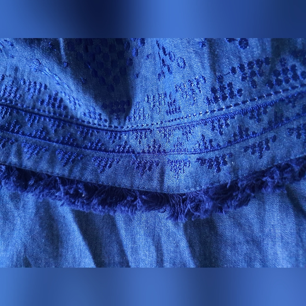 Sportsgirl Chambray Shift dress size 16 - Picture 3 of 5